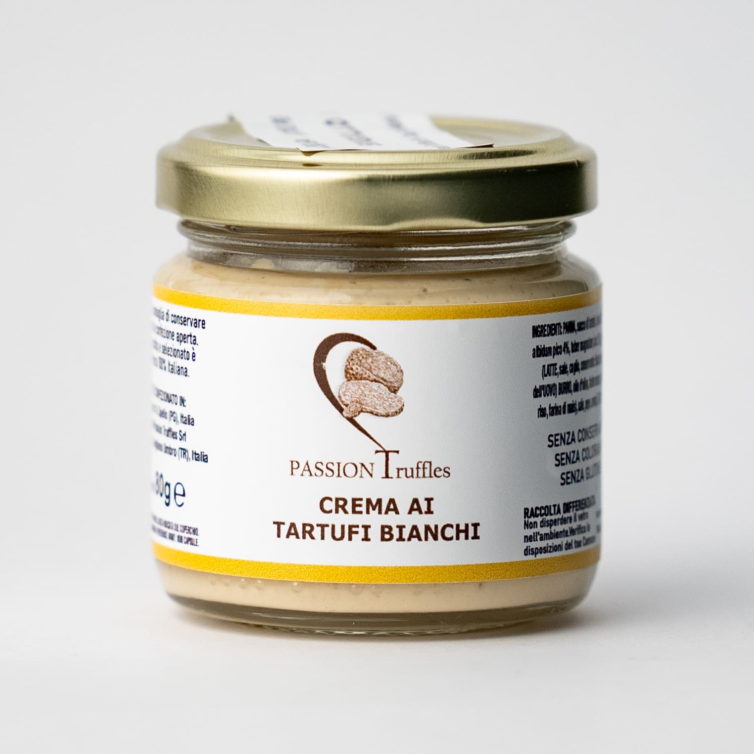 Crema ai Tartufi Bianchi - Weiße Trüffelcreme 80g