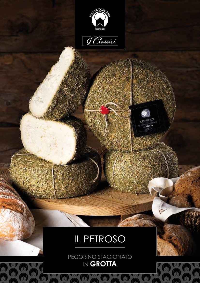 Il Petroso - Pecorino Stagionato in Grotta (Höhlengereift) ca. 300g/Stück