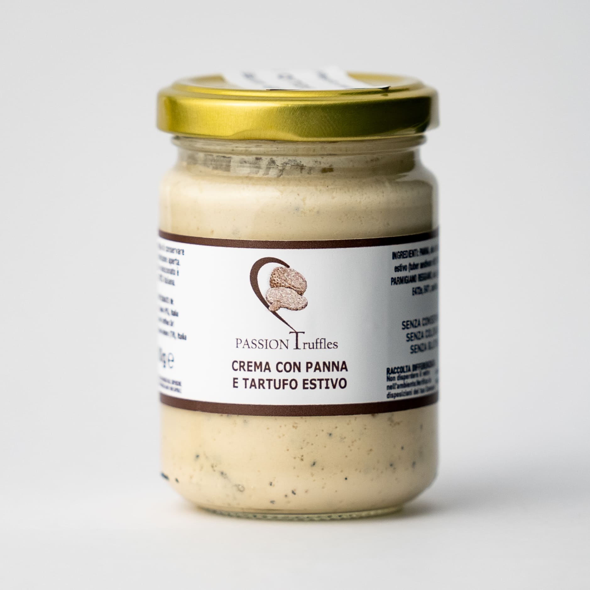 Crema con Panna e Tartufo Estivo - Sahne und Sommertrüffelcreme 130g