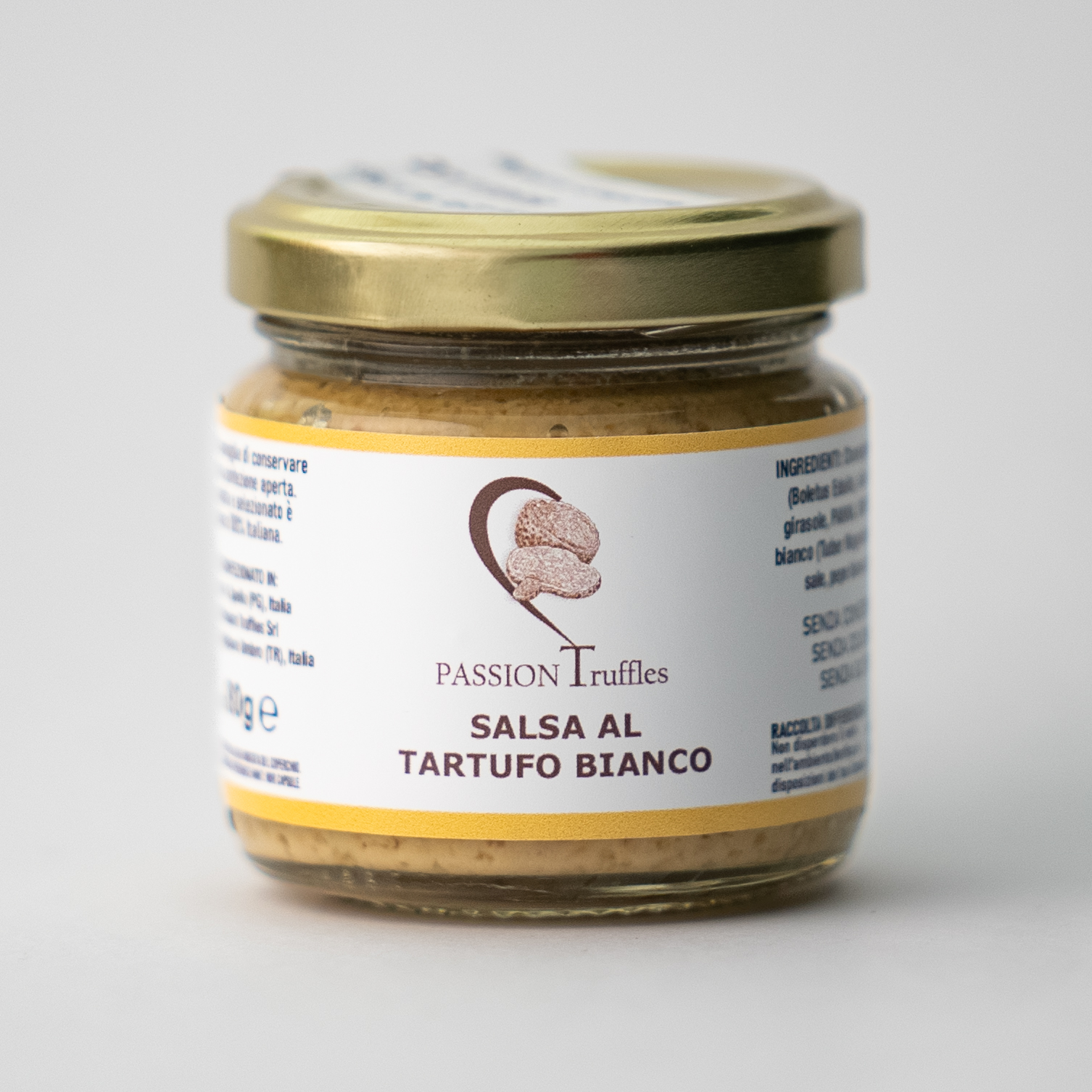 Salsa al Tartufo bianco - Weiße Trüffelcreme 80g