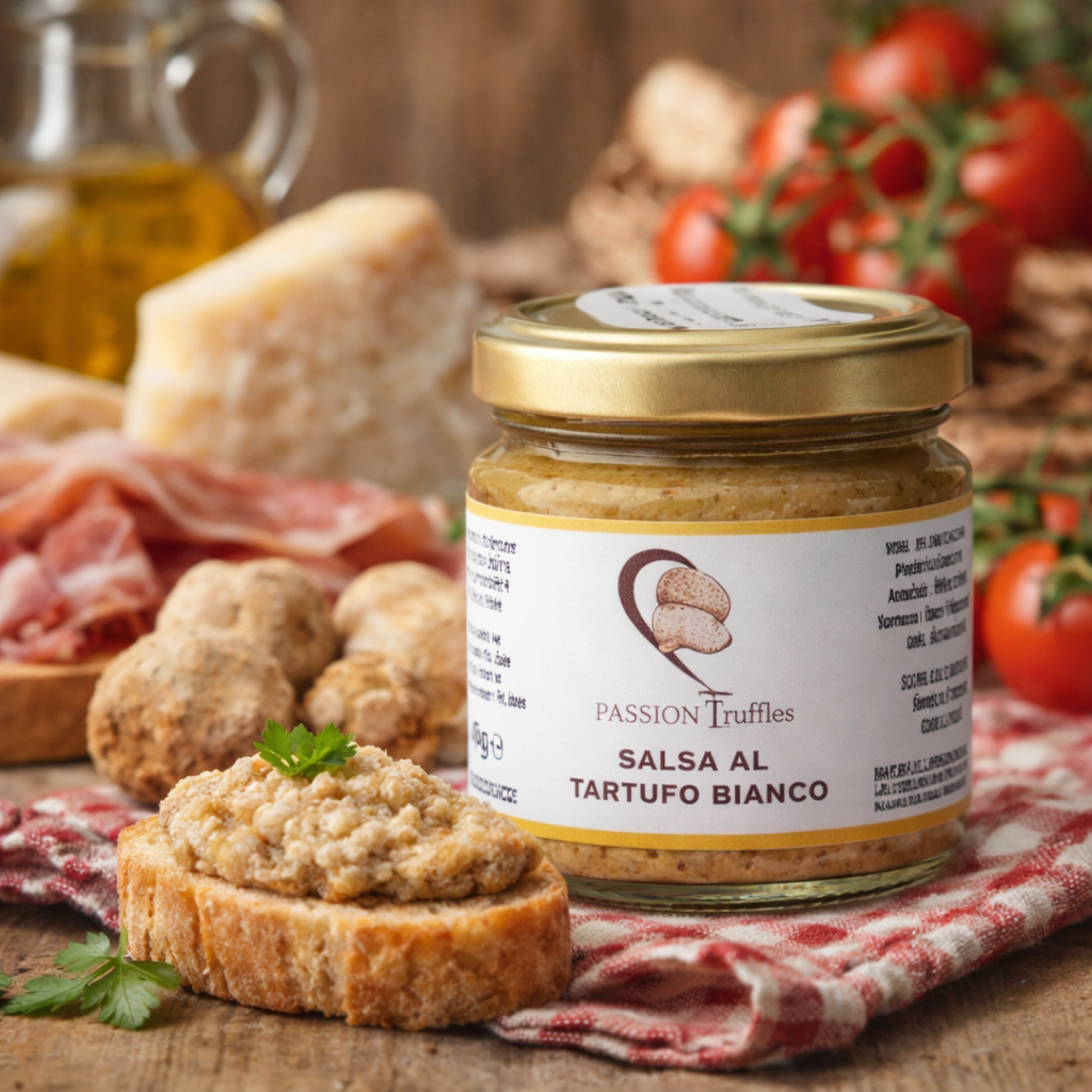 Salsa al Tartufo bianco - Weiße Trüffelcreme 80g